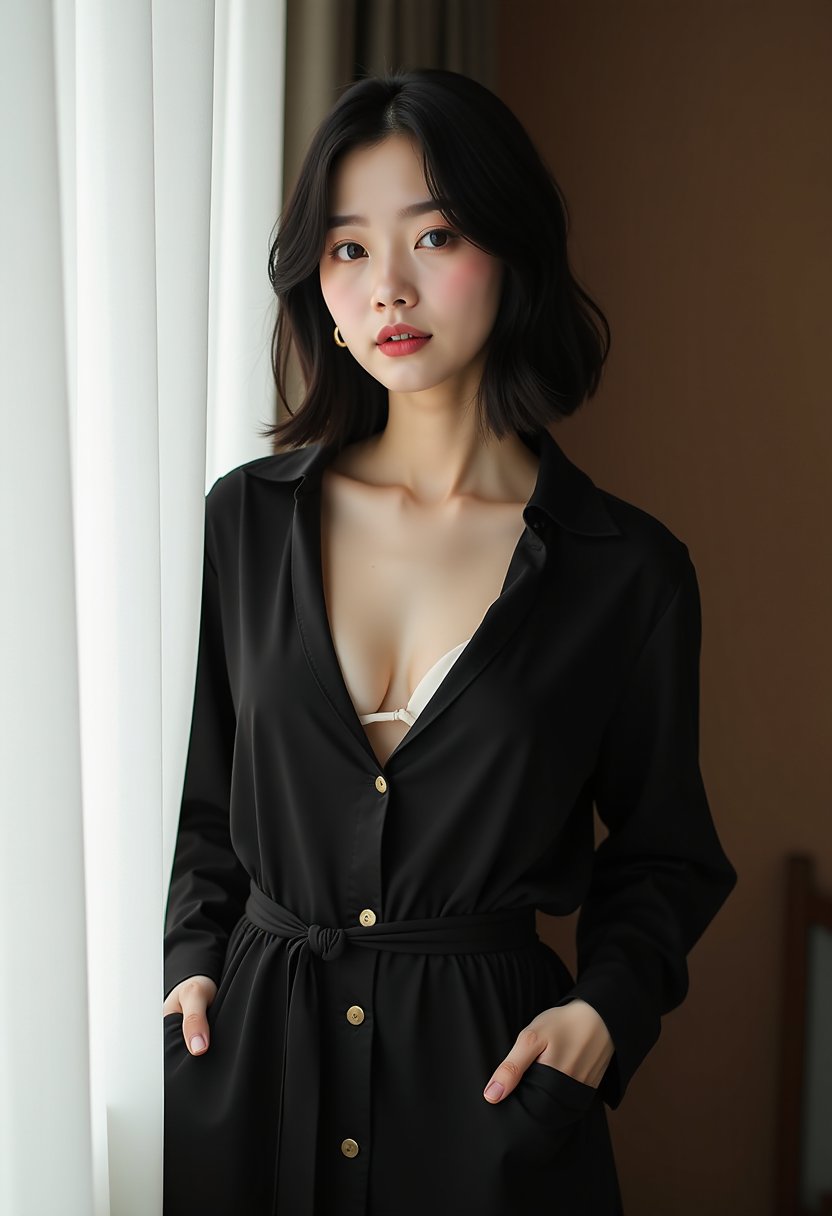 手绘漫画水彩上色特写